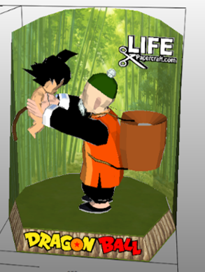Abuelo y gohan